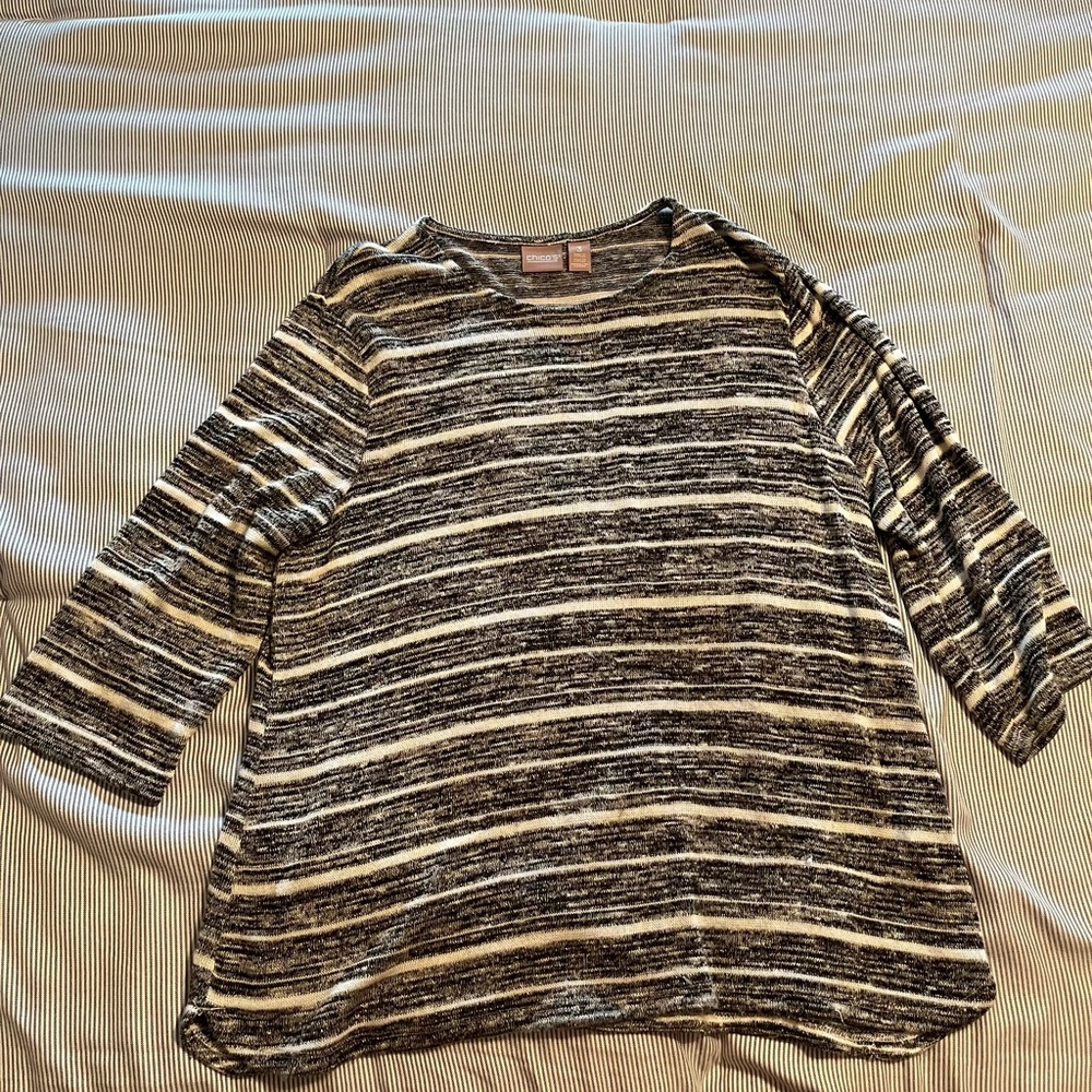Chico’s 3/4 length sleeve top
